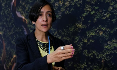 Colombia's environment minister Susana Muhamad