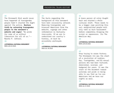 Slide 05 of theme analysis of QR codes responses at national parks. Guardian Design