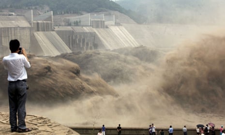The Xiaolangdi dam in China's Henan province.