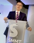 Mike Hawes, chief executive of the SMMT