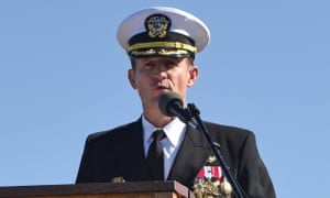 Captain Brett Crozier was removed as commander of the Theodore Roosevelt aircraft carrier.
