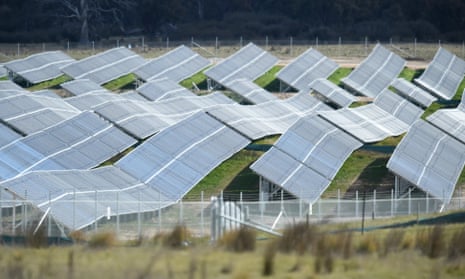Royalla solar farm, near Canberra