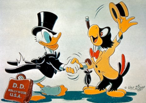 Cultural coup … Donald Duck in The Three Caballeros, 1944.