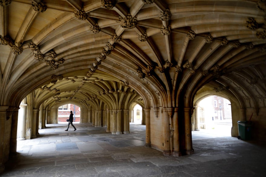Inspiration … the 17th century undercroft at Lincoln’s Inn Chapel.