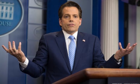 Anthony Scaramucci during his brief spell in the White House.