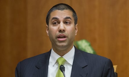 FCC chairman Ajit Pai. Many fear losing net neutrality protections would give too much power to America’s largest cable companies.