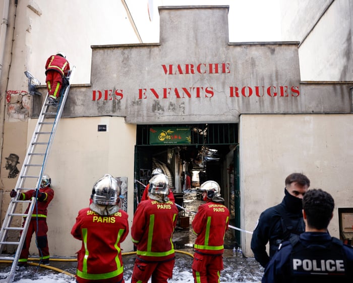 Fire destroys Marché des Enfants Rouges, ‘coolest market in Paris’