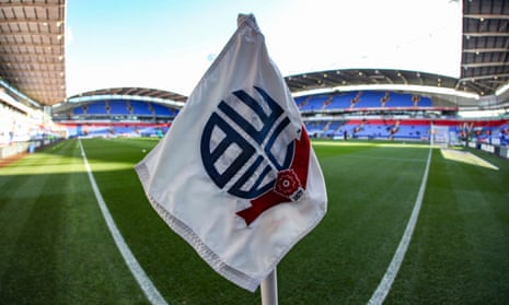 A general view of Bolton Wanderers' stadium