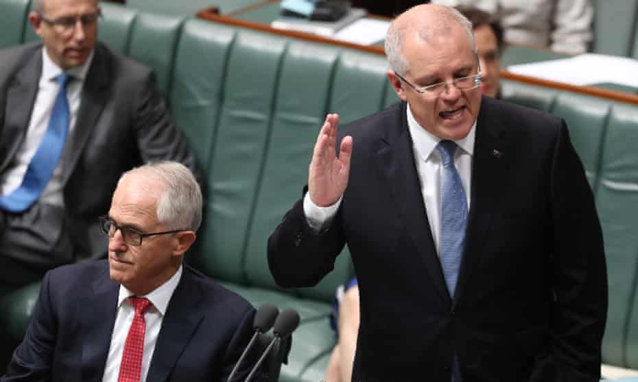 Scott Morrison introduces his personal income tax legislation to the House of Representatives on Wednesday 