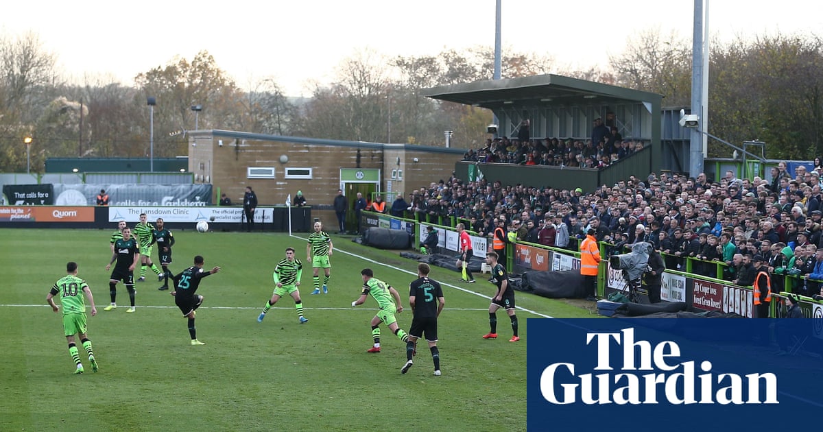 Forest Green launch investigation after racial abuse delays Scunthorpe game