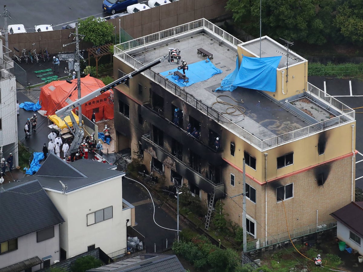 Kyoto Animation Arson Suspect Arrested After 10 Months Of Burns Treatment Japan The Guardian Kyoto Animation Arson Suspect Arrested After 10 Months Of Burns Treatment Japan The Guardian
