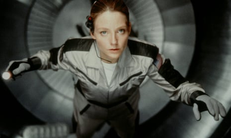 Jodie Foster as Ellie Arroway in the 1997 movie Contact, based on Carl Sagan’s novel.