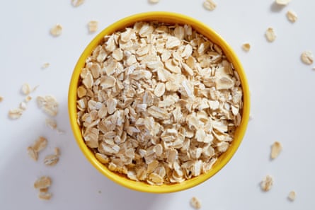 Oats in a bowl