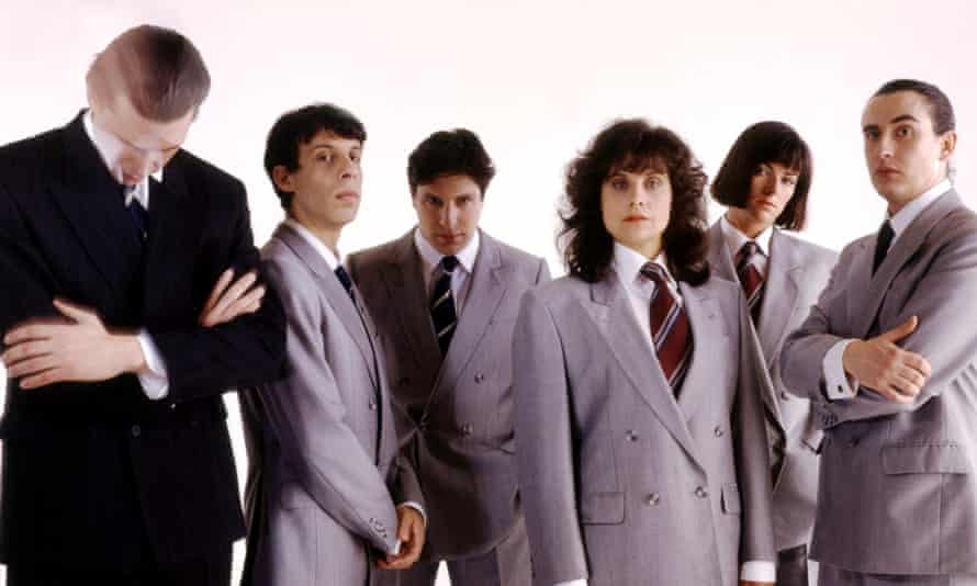 Chris Morris, David Schneider, Patrick Marber, Rebecca Front, Doon Mackichan and Steve Coogan in the The Day Today.