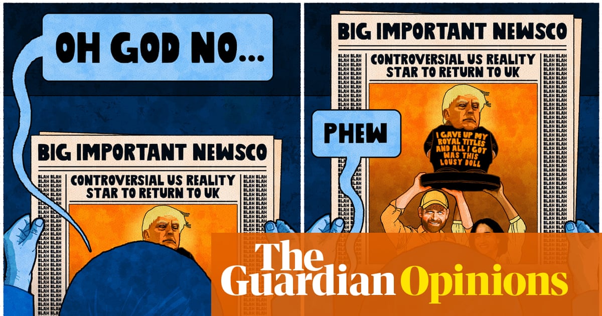 Rebecca Hendin on the return of Harry and Meghan – cartoon