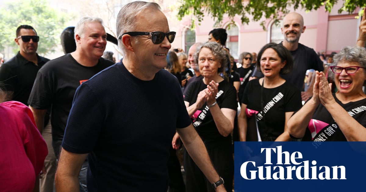 Anthony Albanese to become first sitting Australian PM to march in Sydney Gay and Lesbian Mardi Gras