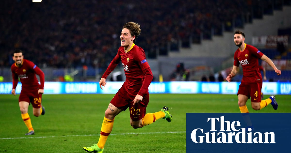 Roma S Nicolo Zaniolo I M Not Totti But One Day I Hope To Be As Good Football The Guardian