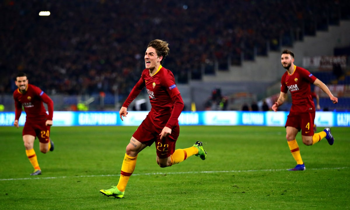 Roma S Nicolo Zaniolo I M Not Totti But One Day I Hope To Be As Good Football The Guardian