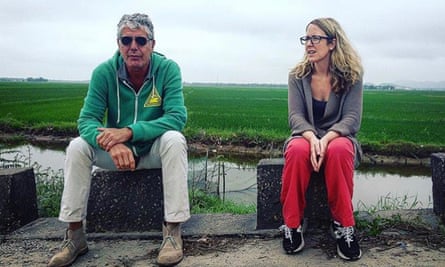 ‘After Tony died, it was really eye-opening to see who stuck around’: Bourdain and Woolever in Vietnam, 2014.