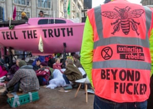 Protesters at Oxford Circus