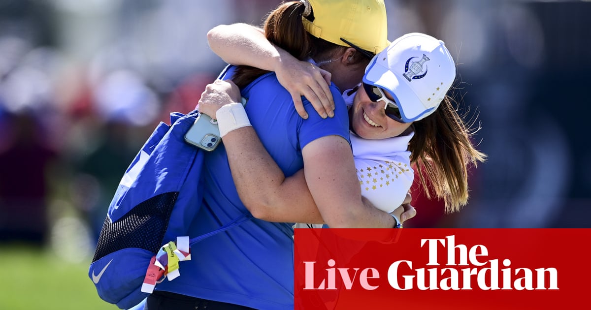 Solheim Cup 2021: USA v Europe, final-day singles – live!