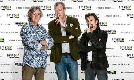 James May, Jeremy Clarkson and Richard Hammond, whose new Amazon Prime show, The Grand Tour, will air later this year. 
