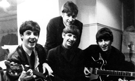 The four members of the Beatles, pictured in 1962.