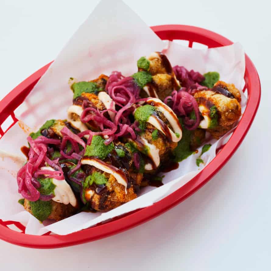 The cauliflower pakora at Goila Buttered Chicken in Fitzrovia, London.