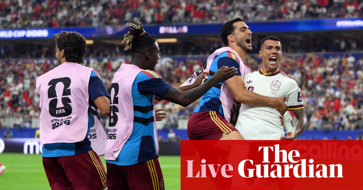 France v Spain: World Cup 2026 semi-final – live