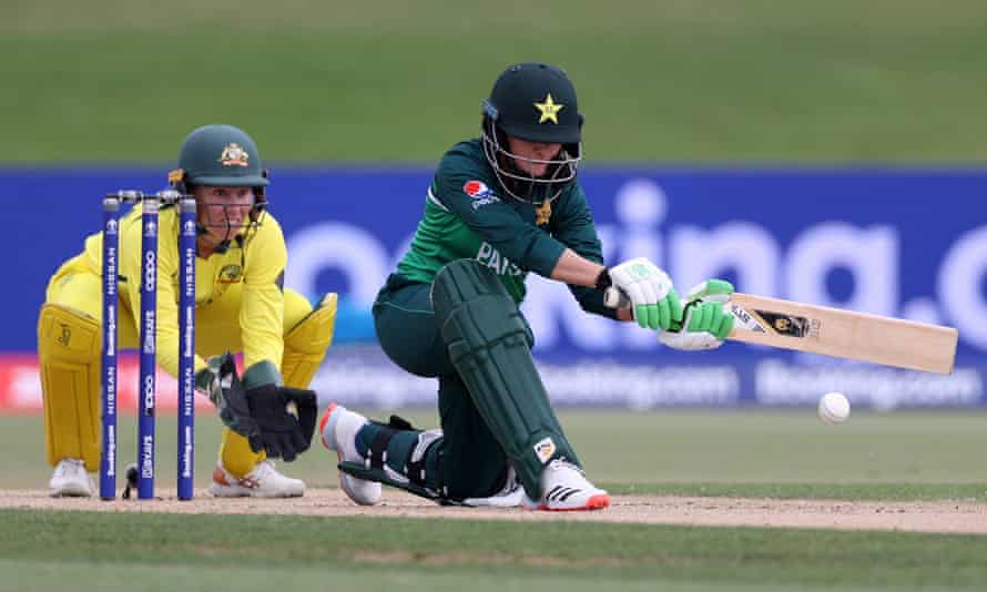 Pakistan’s Bismah Maroof radiates the power to inspire change in cricket | Women's cricket 2 Maroof hits out on her way to an unbeaten 78 against Australia, the highest score of the match.