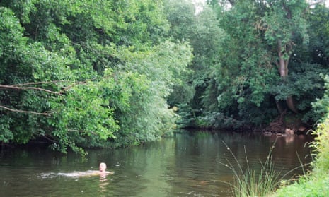 Part of the River Monnow accessed by Jon Moses.