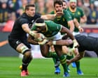 South Africa v New Zealand: rugby union second Test – live