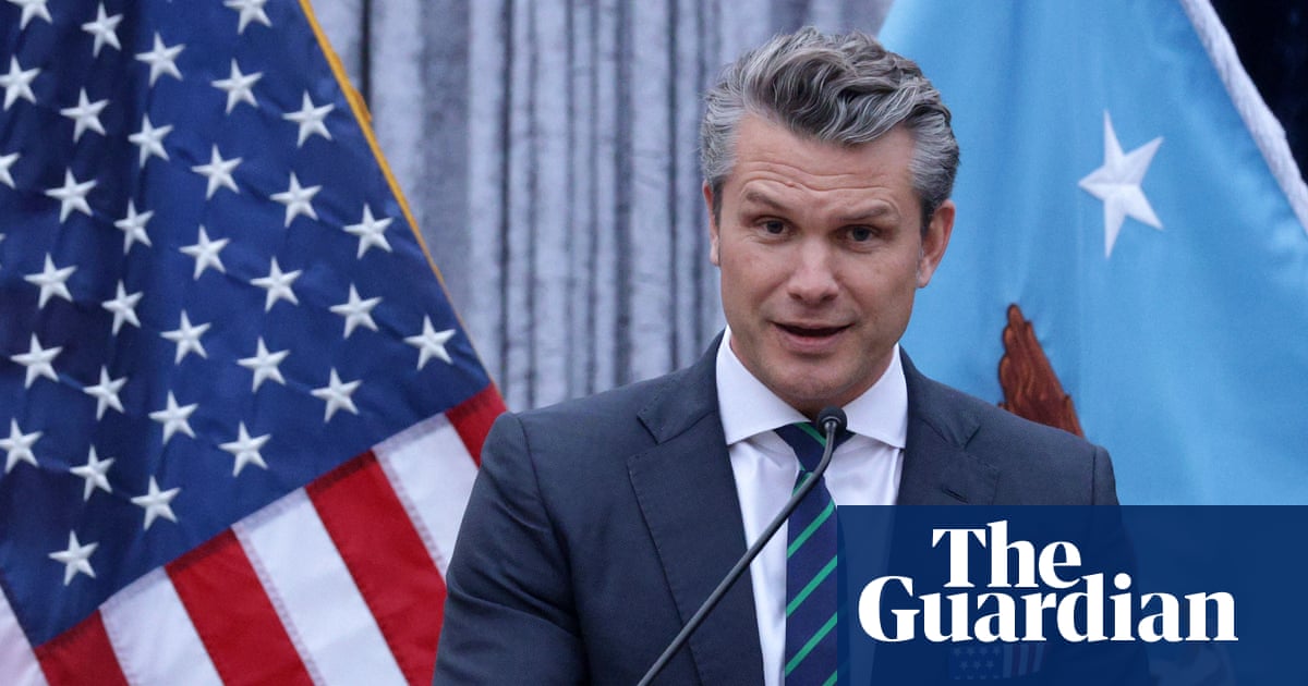 US military carried out lethal strike on vessel in Pacific, killing four, says Pete Hegseth