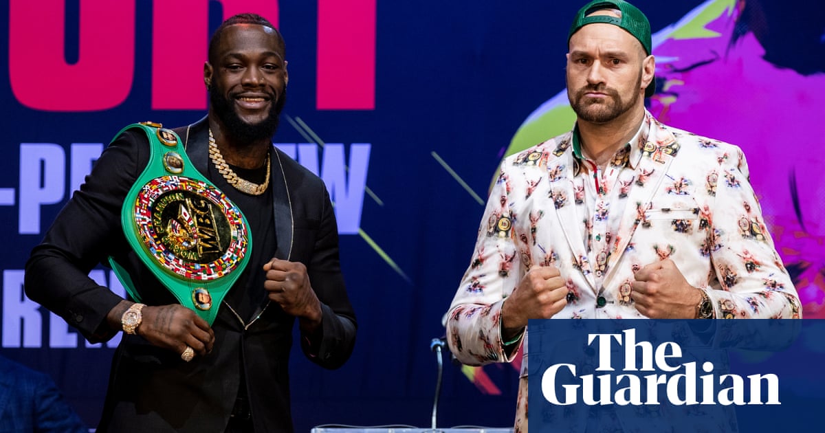 Deontay Wilder v Tyson Fury II: war of words before heavyweight title rematch – video