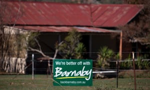 A sign near Tamworth
