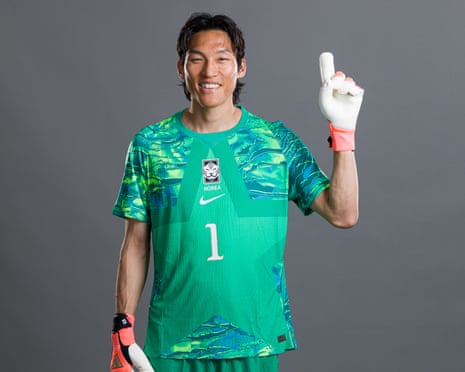 Ο τερματοφύλακας της Νότιας Κορέας Kim Seung-gyu.