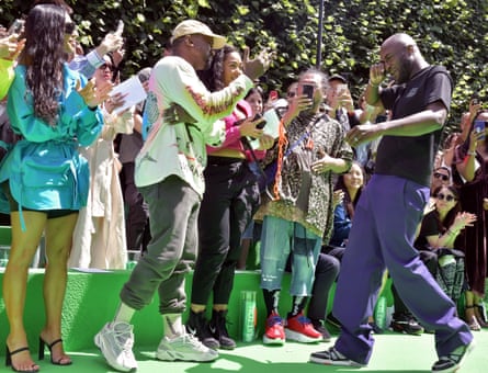 Virgil Abloh and Kanye West Louis Vuitton menswear spring/summer 2019 Paris