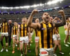 Hawthorn defeats Fremantle to secure a home preliminary final spot