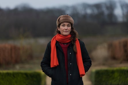 Marjolijn van Heemstra at Helmsley walled garden, North Yorkshire.