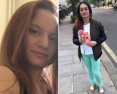 Sheryl Wilkins (left) and Carmenza Valencia-Trujillo.