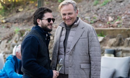 Henry Muck (Kit Harington) and Otto Mostyn (Roger Barclay) in a scene from Industry.