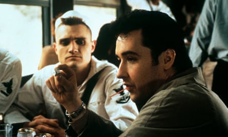 John Cusack (right) in The Grifters