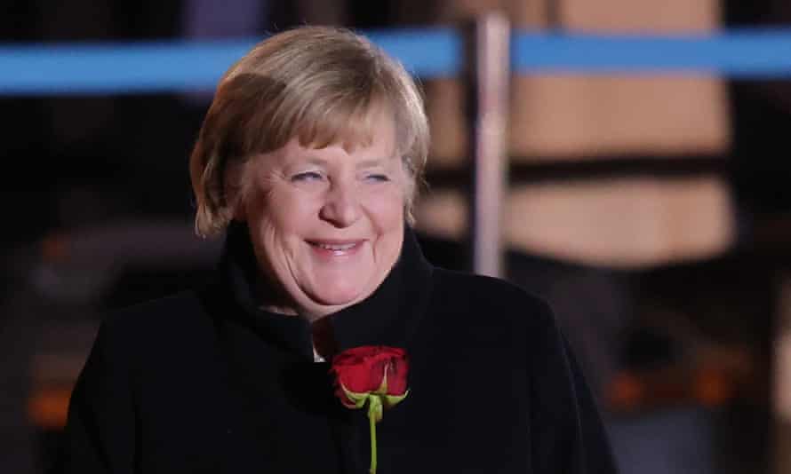 Outgoing German chancellor Angela Merkel