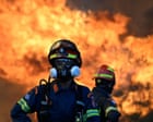 Two helicopters collide outside Athens as Greece battles to control wildfires