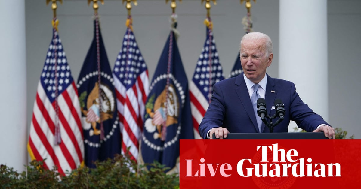 Joe Biden vows to tackle ‘grave threat’ of untraceable ‘ghost guns’ – as it happened