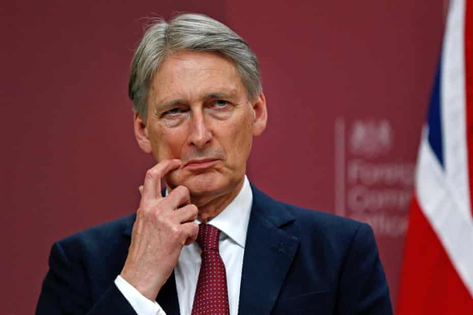 Philip Hammond criticised ‘apologists’ for Islamist terrorism who tried to blame Britain’s intelligence agencies for radicalising Mohammed Emwazi