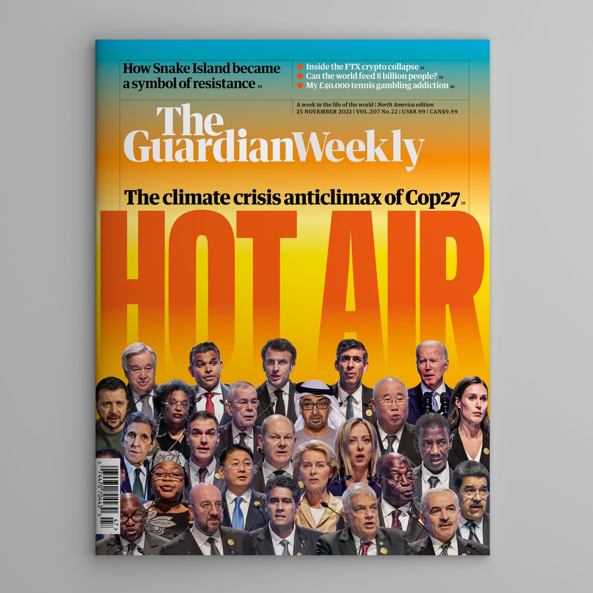 Cop27's climate anticlimax: inside the 25 November Guardian Weekly | Cop27 | The Guardian