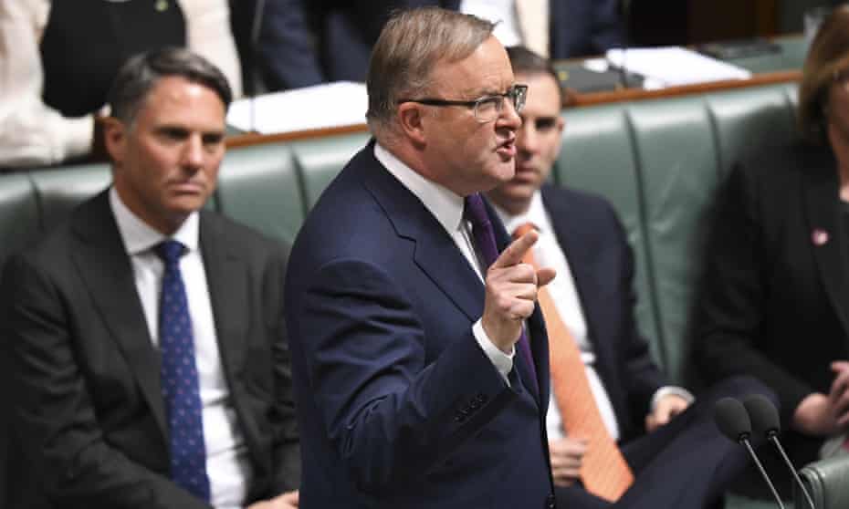 The Labor leader, Anthony Albanese, says he has seen no evidence of direction corruption in his time in federal politics. 