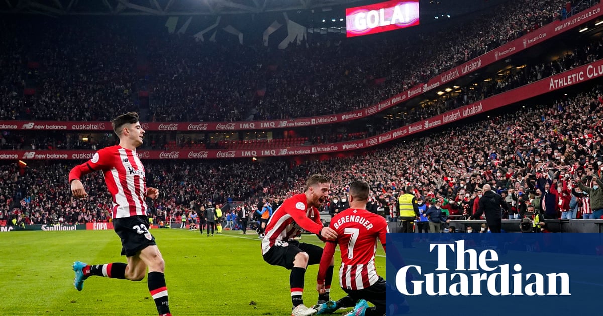 Athletic Bilbao strike late to send Real Madrid crashing out of Copa del Rey