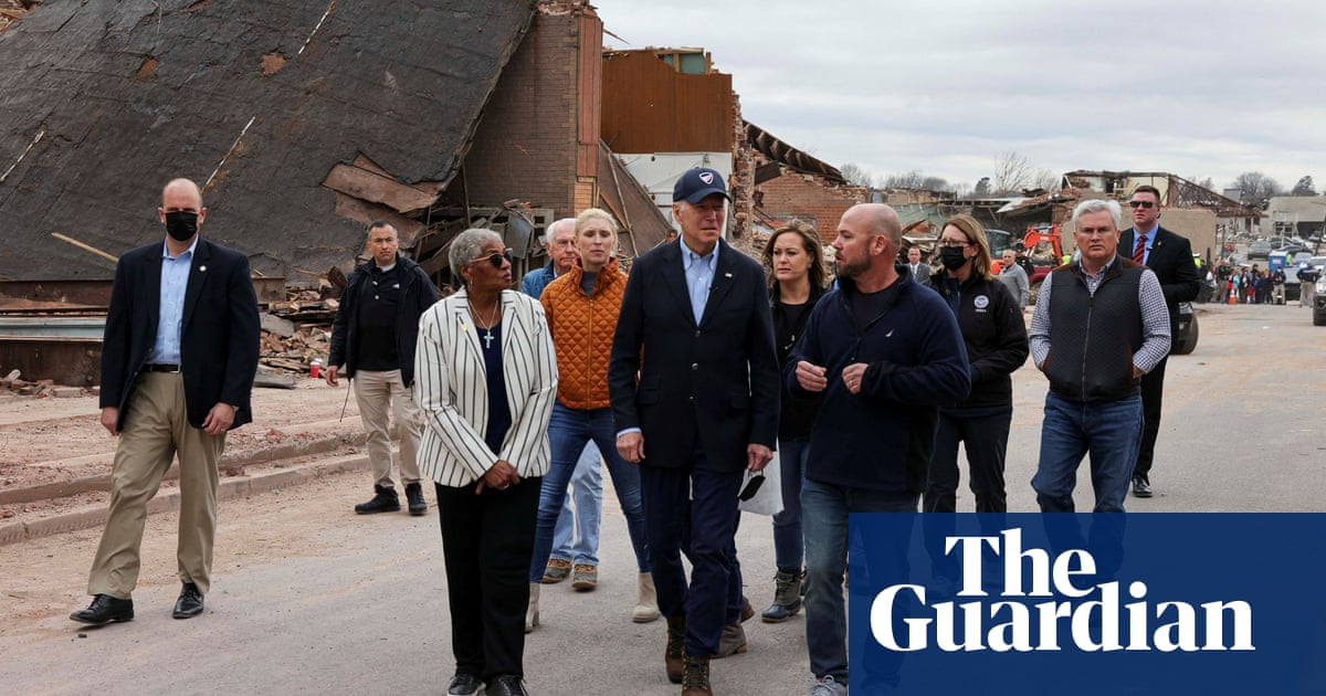 Biden pledges aid on Kentucky trip: ‘I’ve not seen this much damage from a tornado’